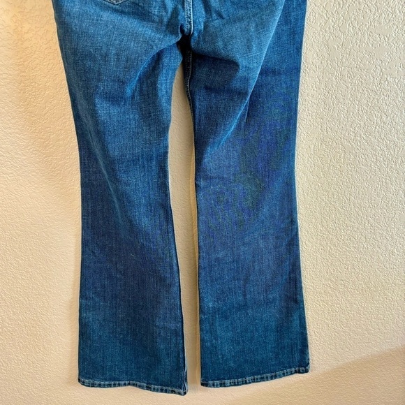 NWT Wrangler Jeans 6 (28 x 32) HiRise Fierce Flare Cotton Mineral Wash New - Picture 8 of 16